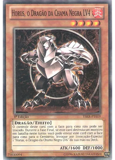 Horus, o Dragão da Chama Negra LV4
