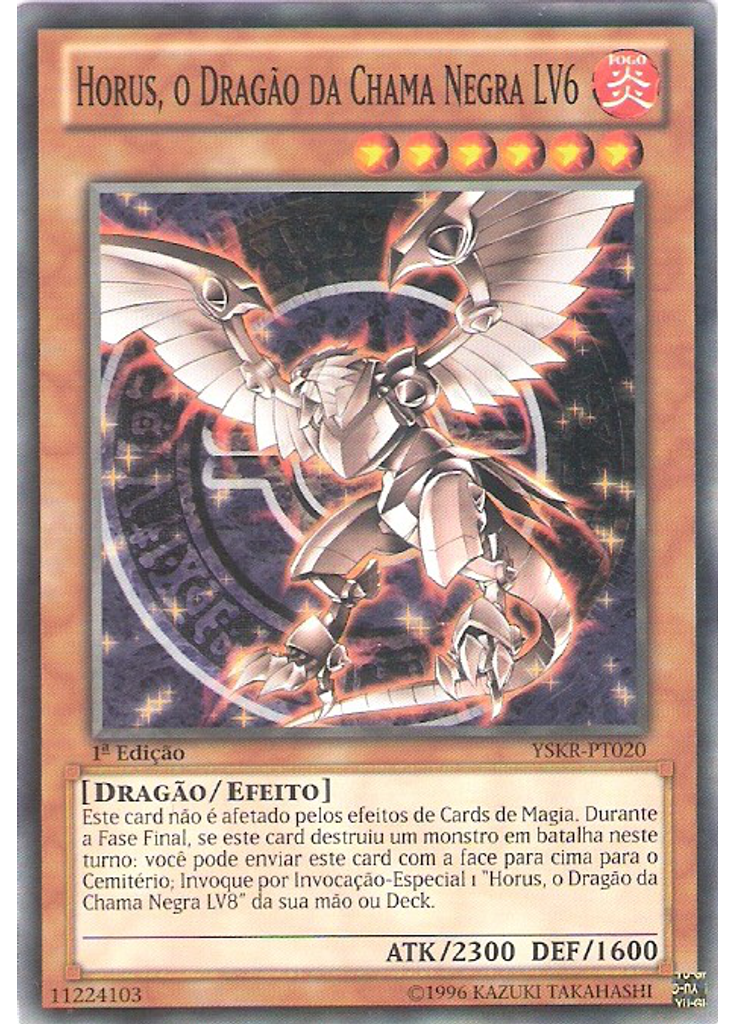 Horus, o Dragão da Chama Negra LV6