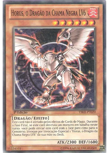 Horus, o Dragão da Chama Negra LV6