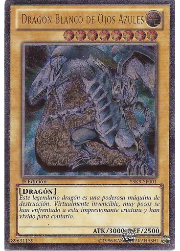 Dragón Blanco de Ojos Azules (Ultimate Rare 1st Edition)