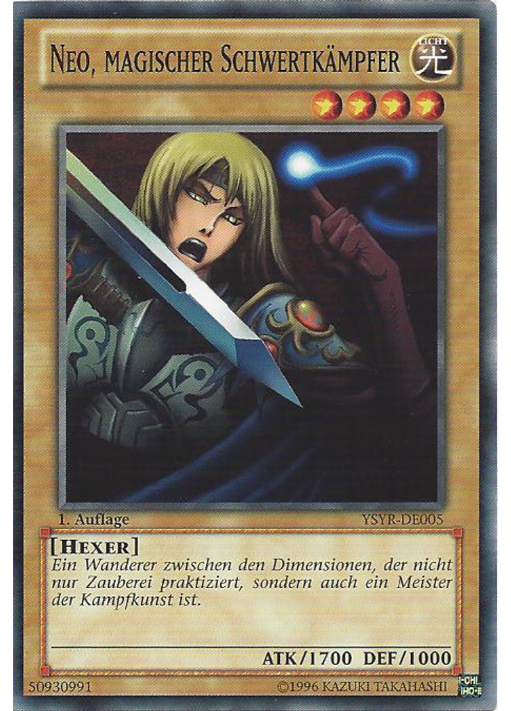 Neo, magischer Schwertkämpfer
