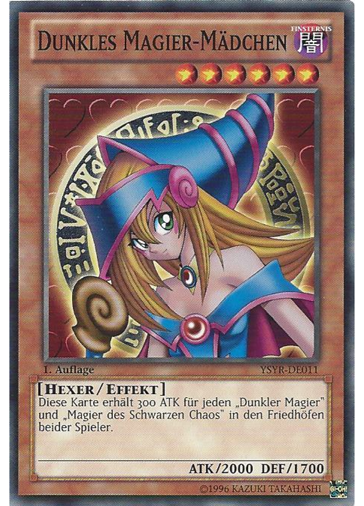 Dunkles Magier-Mädchen
