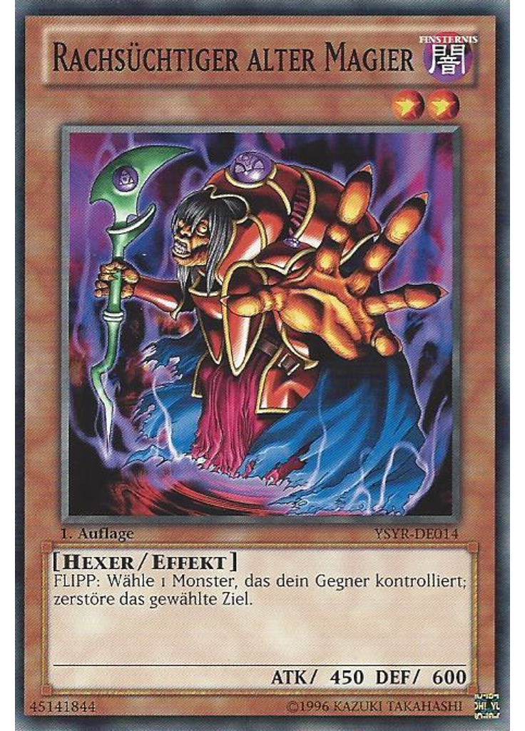 Rachsüchtiger alter Magier