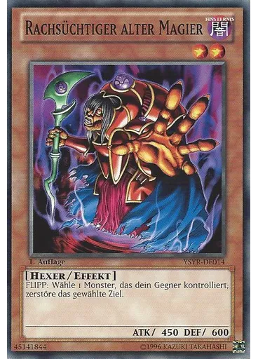 Rachsüchtiger alter Magier