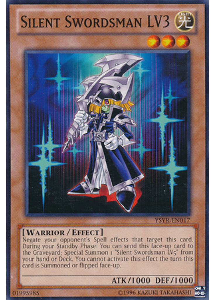Silent Swordsman LV3 (Common Unlimited)