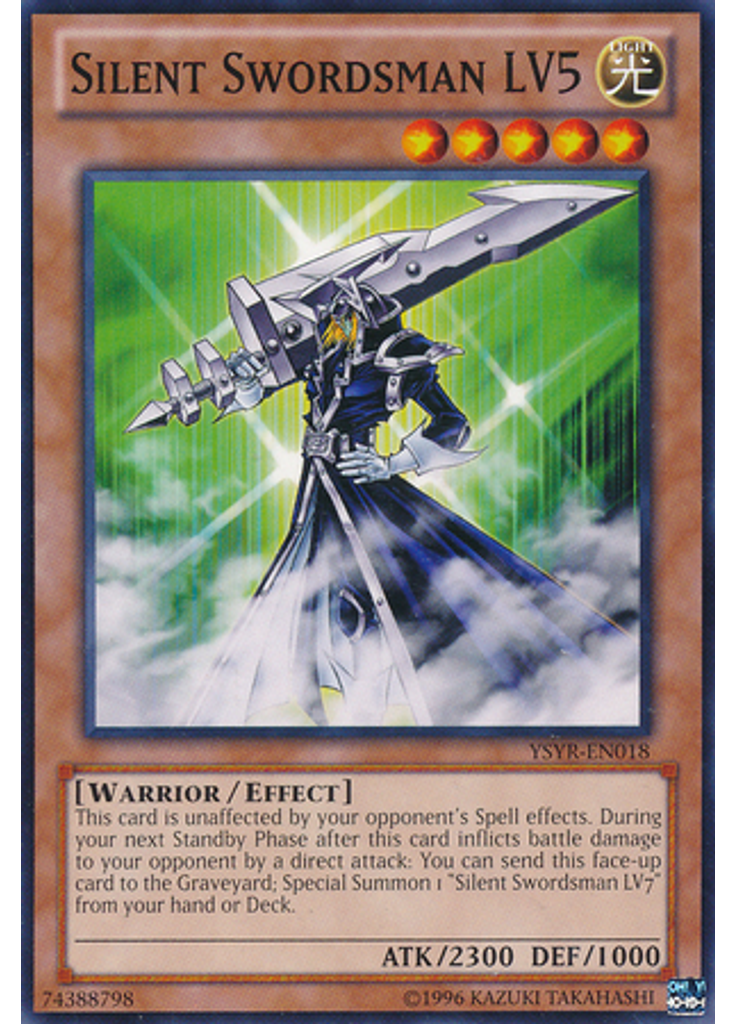 Silent Swordsman LV5 (Common Unlimited)