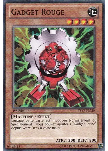 Gadget Rouge — Deck de Démarrage - Yugi Revient