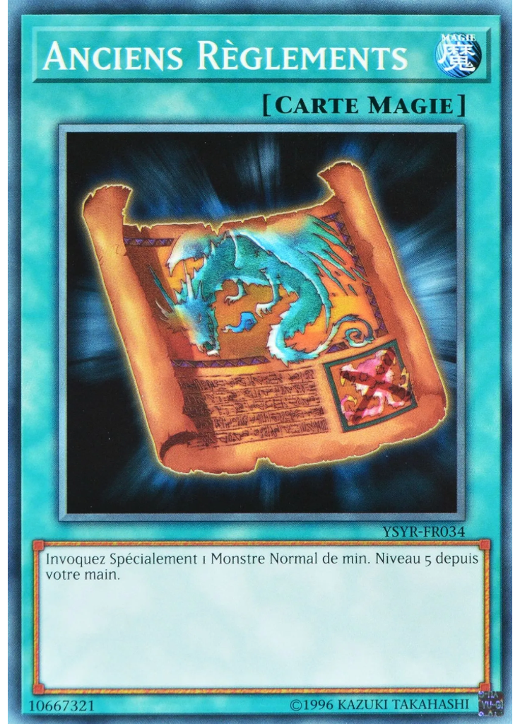 Anciens Règlements (Common Unlimited)
