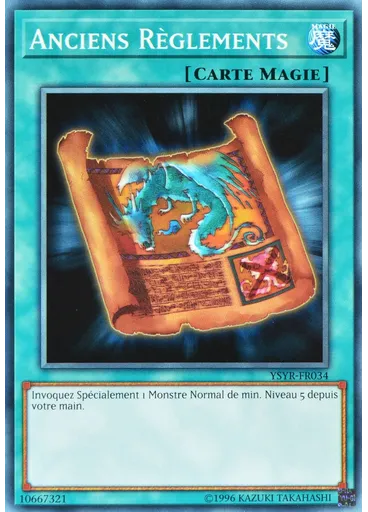 Anciens Règlements (Common Unlimited)