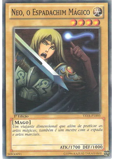 Neo, o Espadachim Mágico