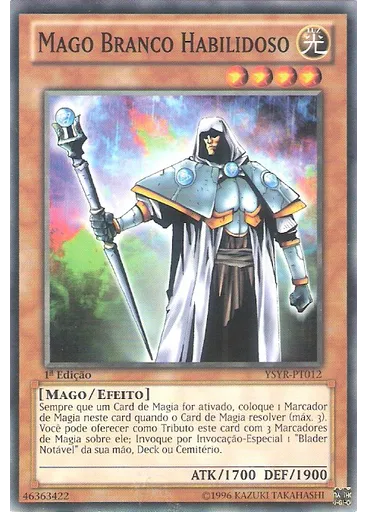 Mago Branco Habilidoso — Deck Inicial - Yugi Reloaded