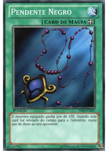 Pendente Negro