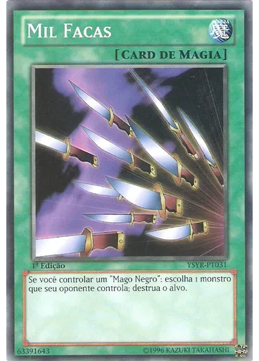 Mil Facas — Deck Inicial - Yugi Reloaded