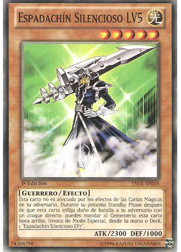 Espadachín Silencioso LV5