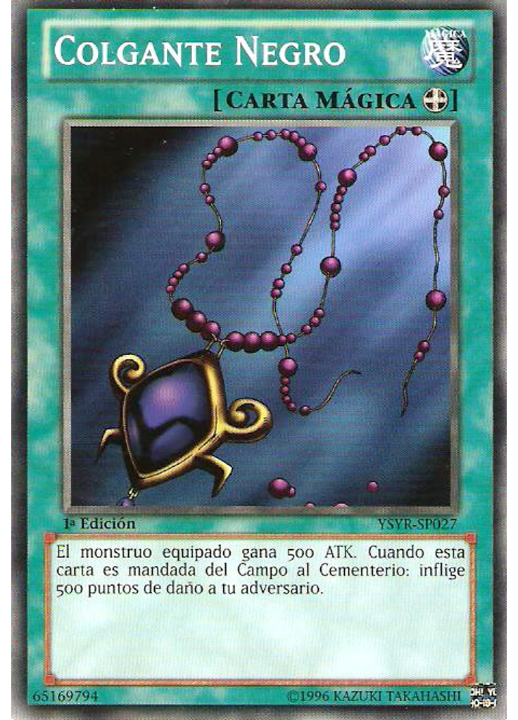 Colgante Negro