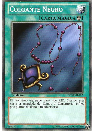 Colgante Negro