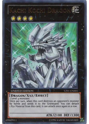 Kachi Kochi Dragon — Yu-Gi-Oh! ZEXAL manga Promotional Cards