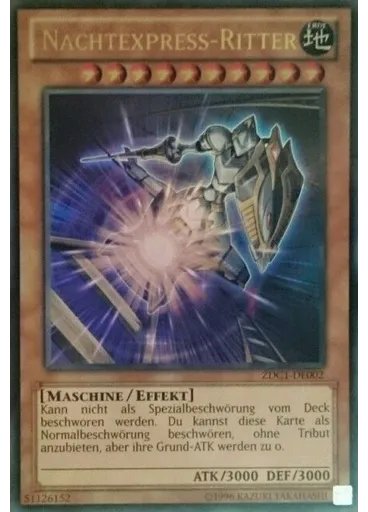 Nachtexpress-Ritter — Yu-Gi-Oh! ZEXAL World Duel Carnival Pakete