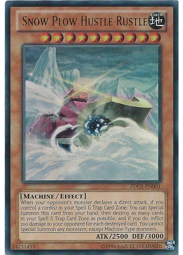 Snow Plow Hustle Rustle — Yu-Gi-Oh! ZEXAL World Duel Carnival Promotional Cards