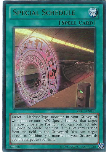 Special Schedule — Yu-Gi-Oh! ZEXAL World Duel Carnival Promotional Cards