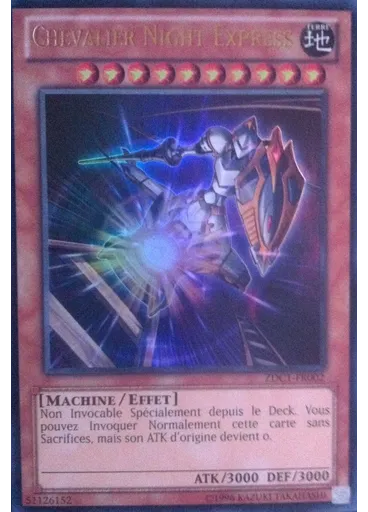 Chevalier Night Express — Yu-Gi-Oh! ZEXAL World Duel Carnival Jeux