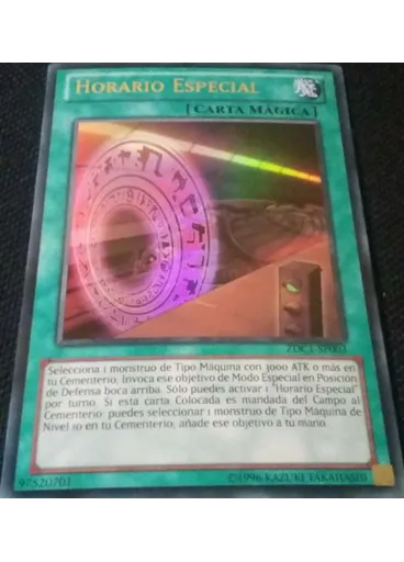 Horario Especial — Yu-Gi-Oh! ZEXAL World Duel Carnival Videojuegos