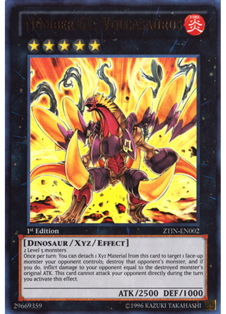 Number 61: Volcasaurus