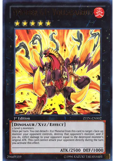 Number 61: Volcasaurus