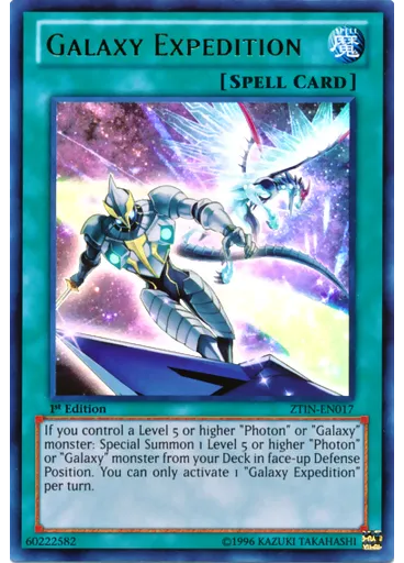 Galaxy Expedition — Zexal Collection Tin