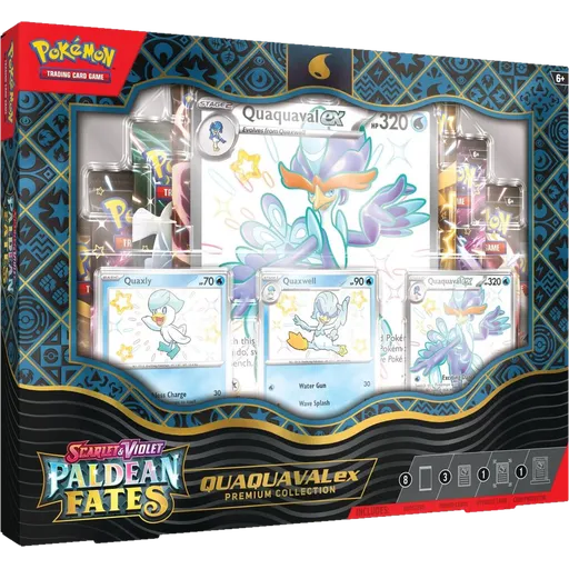 Paldean Fates Premium Collection - Quaquaval ex