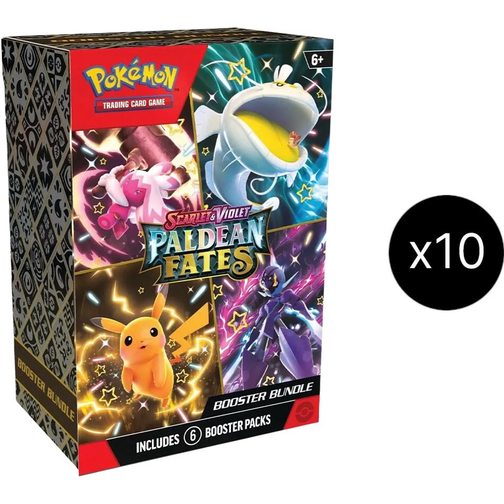 Paldean Fates Booster Bundle Display
