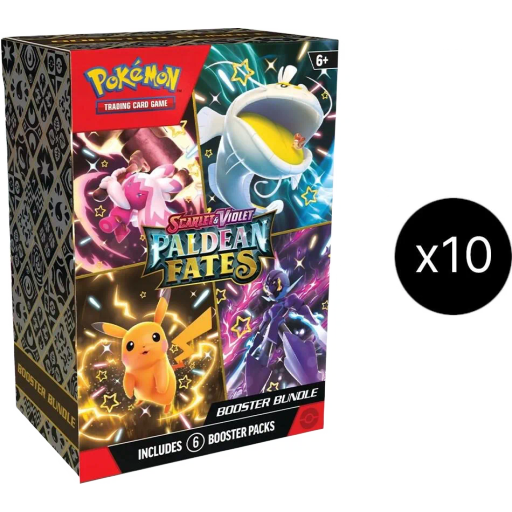 Paldean Fates Booster Bundle Display