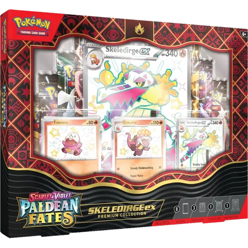 Paldean Fates Premium Collection - Skeledirge ex