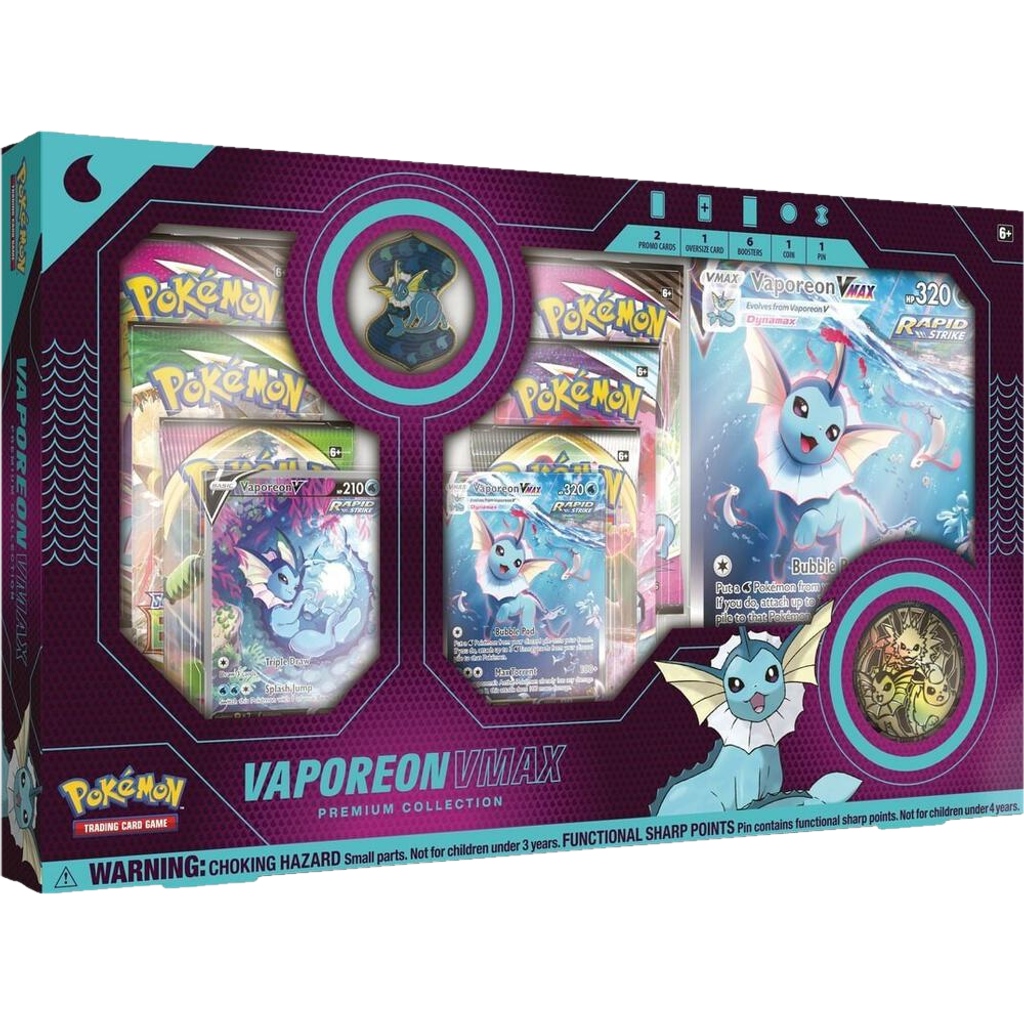 Vaporeon VMAX Premium Collection