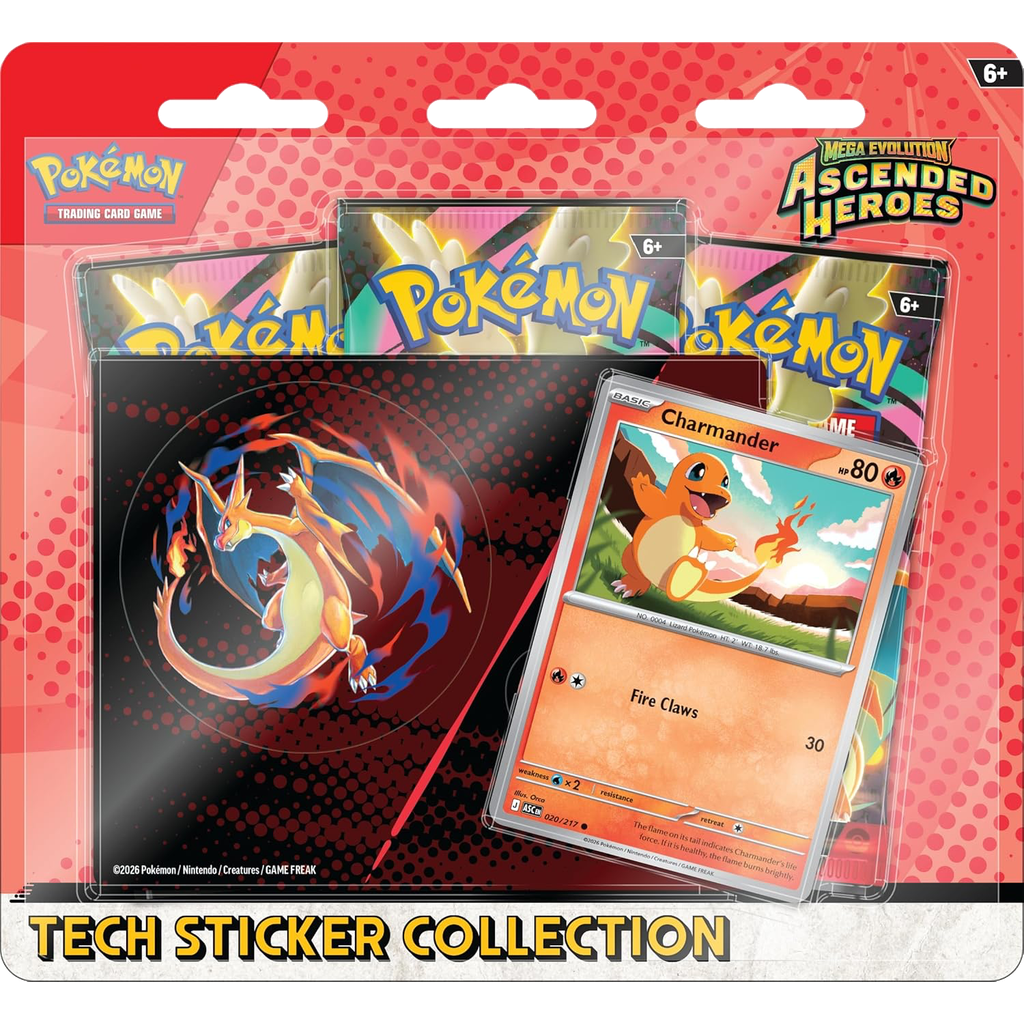 Tech Sticker Collection: Charmander