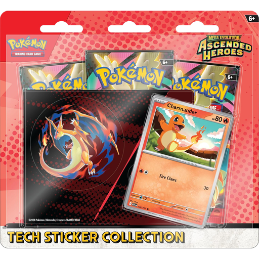 Tech Sticker Collection: Charmander