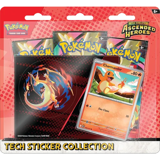 Tech Sticker Collection: Charmander