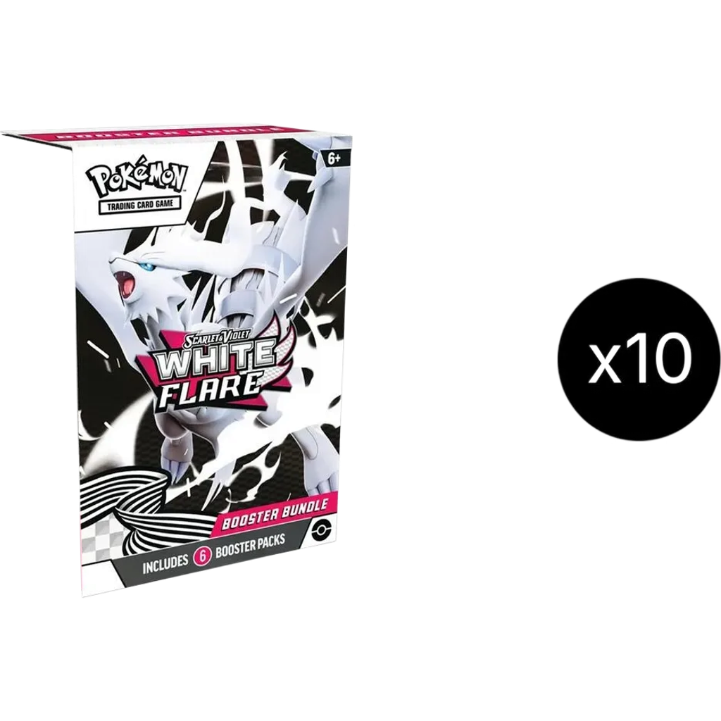 White Flare Booster Bundle Display