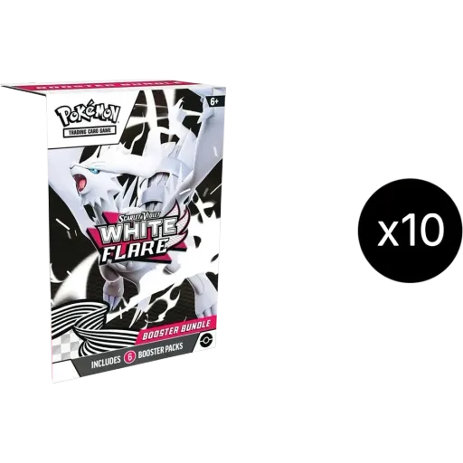 White Flare Booster Bundle Display