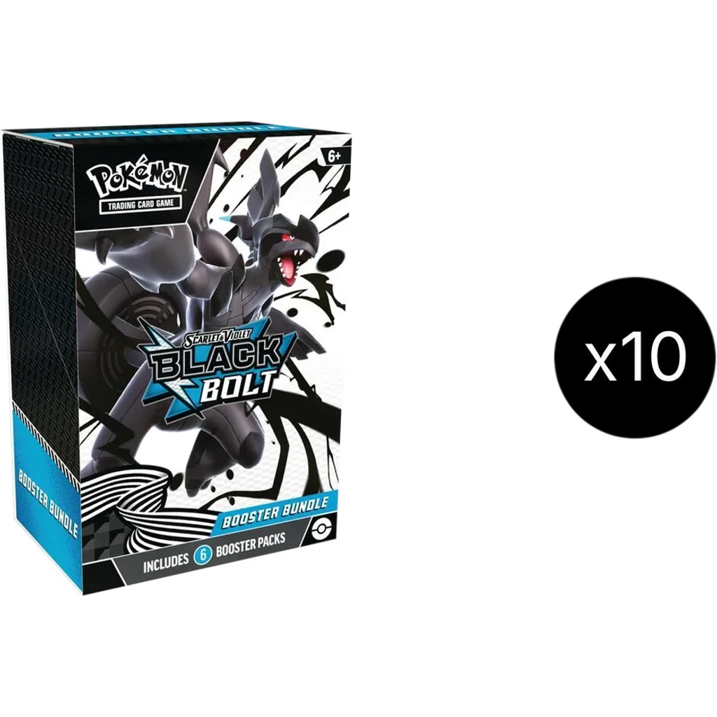 Black Bolt Booster Bundle Display