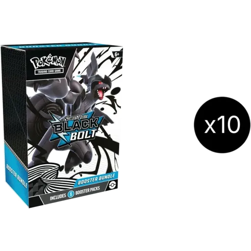 Black Bolt Booster Bundle Display