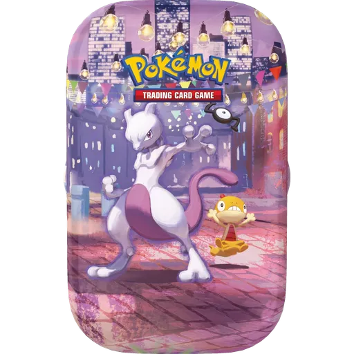 Mini Tin - Mewtwo & Scraggy