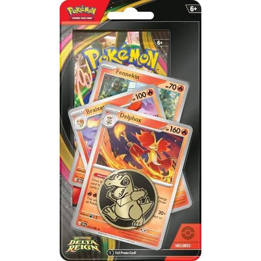 Premium Checklane Blister - Delphox