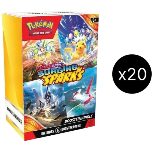 Surging Sparks Booster Bundle Case