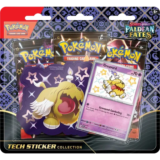 Paldean Fates Tech Sticker Collection - Greavard