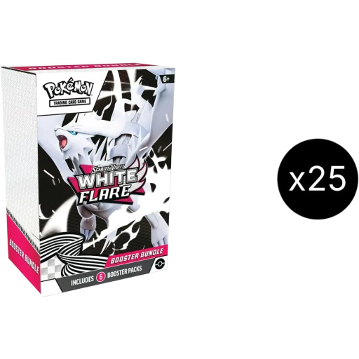 White Flare Booster Bundle Case