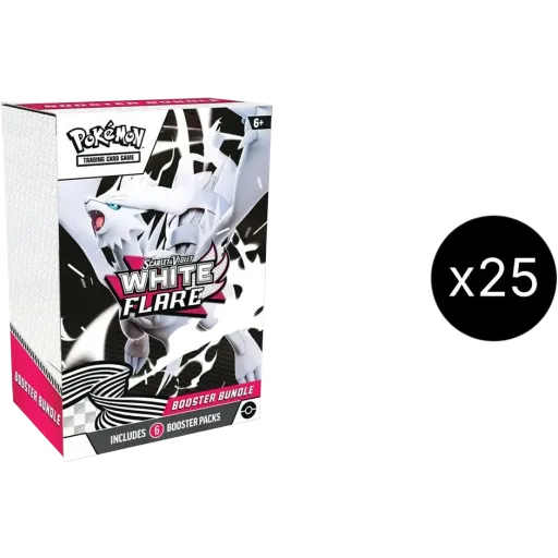 White Flare Booster Bundle Case