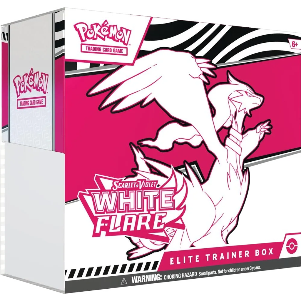White Flare Elite Trainer Box